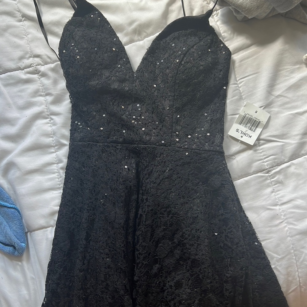 Black prom dress